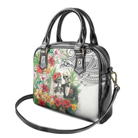 Skeleton Love for Valentines Day Shoulder Handbag Polynesian Tribal Love Forever LT9 - Polynesian Pride