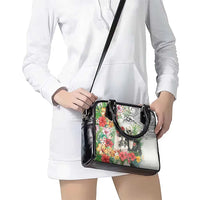 Skeleton Love for Valentines Day Shoulder Handbag Polynesian Tribal Love Forever LT9 - Polynesian Pride
