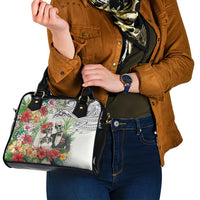 Skeleton Love for Valentines Day Shoulder Handbag Polynesian Tribal Love Forever LT9 - Polynesian Pride