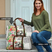 Skeleton Love for Valentine’s Day Travel Bag Polynesian Tribal Love Forever - Polynesian Pride