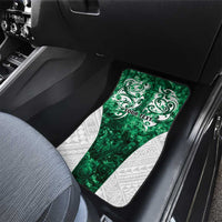 Queensland Maori Kiwi Personalised Car Mats Kikirangi Papua Shell Maori Tribal Tattoo