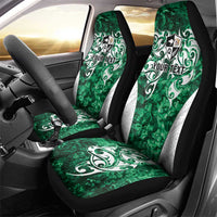 Queensland Maori Kiwi Personalised Car Seat Cover Kikirangi Papua Shell Maori Tribal Tattoo