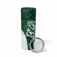 Queensland Maori Kiwi Personalised Skinny Tumbler Kikirangi Papua Shell Maori Tribal Tattoo