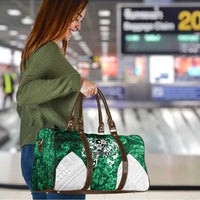 Queensland Maori Kiwi Personalised Travel Bag Kikirangi Papua Shell Maori Tribal Tattoo - Polynesian Pride