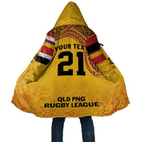 Queensland Papua New Guinea Custom Cloak All Gold Pacific PNG Tribal Style - Polynesian Pride