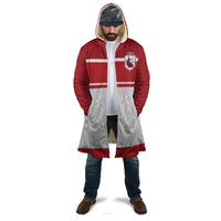 Queensland Tonga Custom Cloak QLD with Tongan Ngatu Pattern - Polynesian Pride