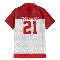 Queensland Tonga Custom Family Matching Mermaid Dress and Hawaiian Shirt QLD with Tongan Ngatu Pattern