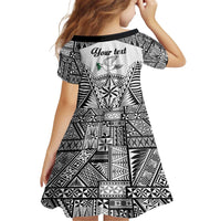 Personalised Tonga 676 Family Matching Puletasi and Hawaiian Shirt Tribal Kupesi Ngatu Unique