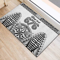 Personalised Tonga 676 Rubber Doormat Tribal Kupesi Ngatu Unique