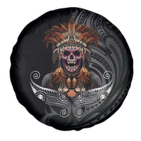 Mokomoko Tribe Eastern Highlands Province Spare Tire Cover Papua New Guinea Indigenous Pattern LT9 - Polynesian Pride