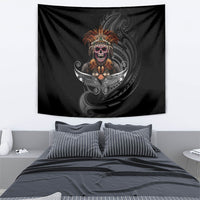 Mokomoko Tribe Eastern Highlands Province Tapestry Papua New Guinea Indigenous Pattern LT9 - Polynesian Pride