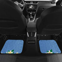 FSM Kosrae Polynesian Shark Tattoo Personalised Car Mats