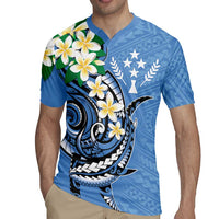 FSM Kosrae Polynesian Shark Tattoo Personalised Rugby Jersey LT9 - Polynesian Pride