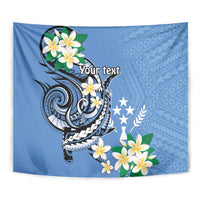 FSM Kosrae Polynesian Shark Tattoo Personalised Tapestry