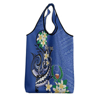 FSM Pohnpei Polynesian Shark Tattoo Personalised Grocery Bag