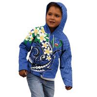 FSM Pohnpei Polynesian Shark Tattoo Personalised Kid Hoodie