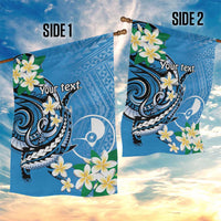 FSM Yap State Polynesian Shark Tattoo Personalised Garden Flag