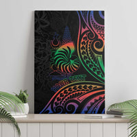New Caledonia Polynesian Tatoo Personalised Canvas Wall Art