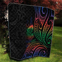 New Caledonia Polynesian Tatoo Personalised Quilt