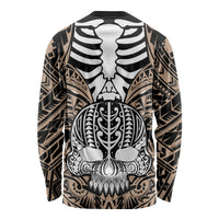 personalised-polynesia-skull-long-sleeve-shirt-with-boars-tusk-gold-arty-vibe
