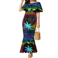 personalised-fiji-lgbt-mermaid-dress-love-is-love-tapa-pattern-rainbow-water-color