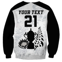Custom New Zealand South Africa Rugby Sweatshirt History Commemorative World Cup Winners Unique LT9 - Polynesian Pride