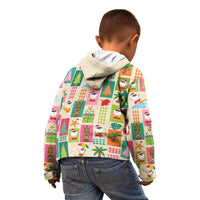 Mele Kalikimaka Hawaii Christmas Kid Hoodie Funny Santan Hippie Style LT9 - Polynesian Pride