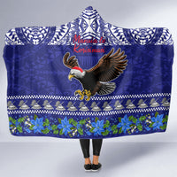 American Samoa Christmas Hooded Blanket Manuia le Kerisimasi Polynesian Tribal LT9 - Polynesian Pride