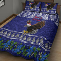 American Samoa Christmas Quilt Bed Set Manuia le Kerisimasi Polynesian Tribal LT9 - Polynesian Pride