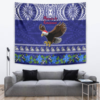 American Samoa Christmas Tapestry Manuia le Kerisimasi Polynesian Tribal LT9 - Polynesian Pride