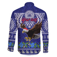 Personalised American Samoa Christmas Family Matching Mermaid Dress and Hawaiian Shirt Manuia le Kerisimasi Polynesian Tribal LT9 - Polynesian Pride