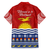 Kiribati Christmas Family Matching Short Sleeve Bodycon Dress and Hawaiian Shirt Tekeraoi n Te Tiritimati Polynesian Tribal LT9 - Polynesian Pride