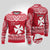 Personalised Wallis and Futuna Christmas Ugly Christmas Sweater Polynesian Tribal LT9 Red - Polynesian Pride