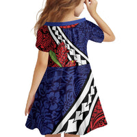 Samoan Ula Fala Flowers Family Matching Mermaid Dress and Hawaiian Shirt Christmas Santa Belt