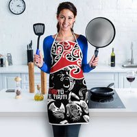 Aotearoa Toitu Te Tiriti Apron New Zealand Stand Together Stand Stronger - Polynesian Pride