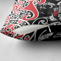 Aotearoa Toitu Te Tiriti Pillow Cover New Zealand Stand Together Stand Stronger - Polynesian Pride