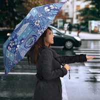 Federated States of Micronesia Merry Christmas Umbrella Pacific Patchwork Xmas Vibes LT9 - Polynesian Pride