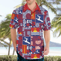 Kiribati Tekeraoi n te Kiritimati Hawaiian Shirt Pacific Patchwork Xmas Vibes - Polynesian Pride