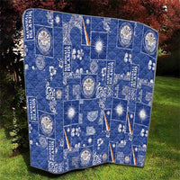 Marshall Islands Merry Christmas Quilt Pacific Patchwork Xmas Vibes - Polynesian Pride