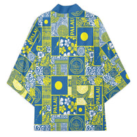 Palau Ungil Kurismas Kimono Pacific Patchwork Xmas Vibes - Polynesian Pride