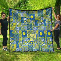 Palau Ungil Kurismas Quilt Pacific Patchwork Xmas Vibes - Polynesian Pride