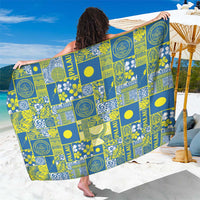Palau Ungil Kurismas Sarong Pacific Patchwork Xmas Vibes - Polynesian Pride
