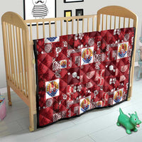 Tahiti Oaoa I Teie Noera Quilt Pacific Patchwork Xmas Vibes - Polynesian Pride