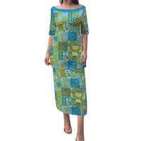 Tuvalu Manuia te Kilisimasi Puletasi Pacific Patchwork Xmas Vibes - Polynesian Pride