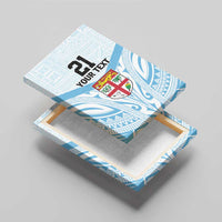 Fiji Football Custom Canvas Wall Art Bula Boys Go Champions