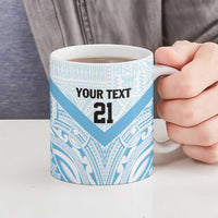 Fiji Football Custom Ceramic Mug Bula Boys Go Champions - Polynesian Pride