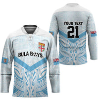 Fiji Football Custom Hockey Jersey Bula Boys Go Champions - Polynesian Pride
