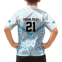 Fiji Football Custom Kid Hawaiian Shirt Bula Boys Go Champions