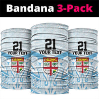 Fiji Football Custom Neck Gaiter Bula Boys Go Champions - Polynesian Pride