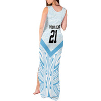 Fiji Football Custom Tank Maxi Dress Bula Boys Go Champions